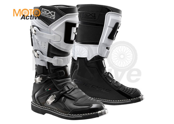 Мотоботы Gaerne GX-1 Goodyear (черно-белые)